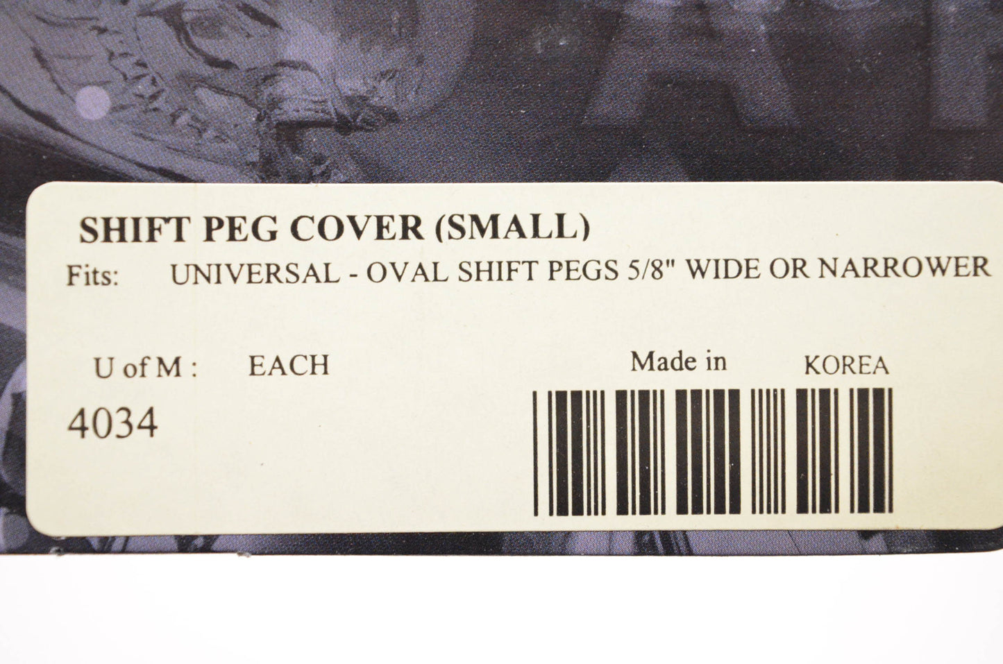 Kuryakyn 4034 Small Shift Peg Cover NOS