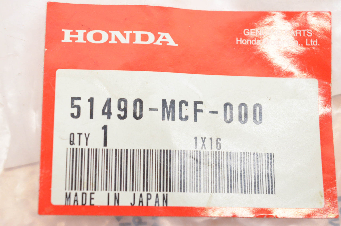 New OEM Honda 51490-MCF-000 Front Fork Oil Seal Kit NOS