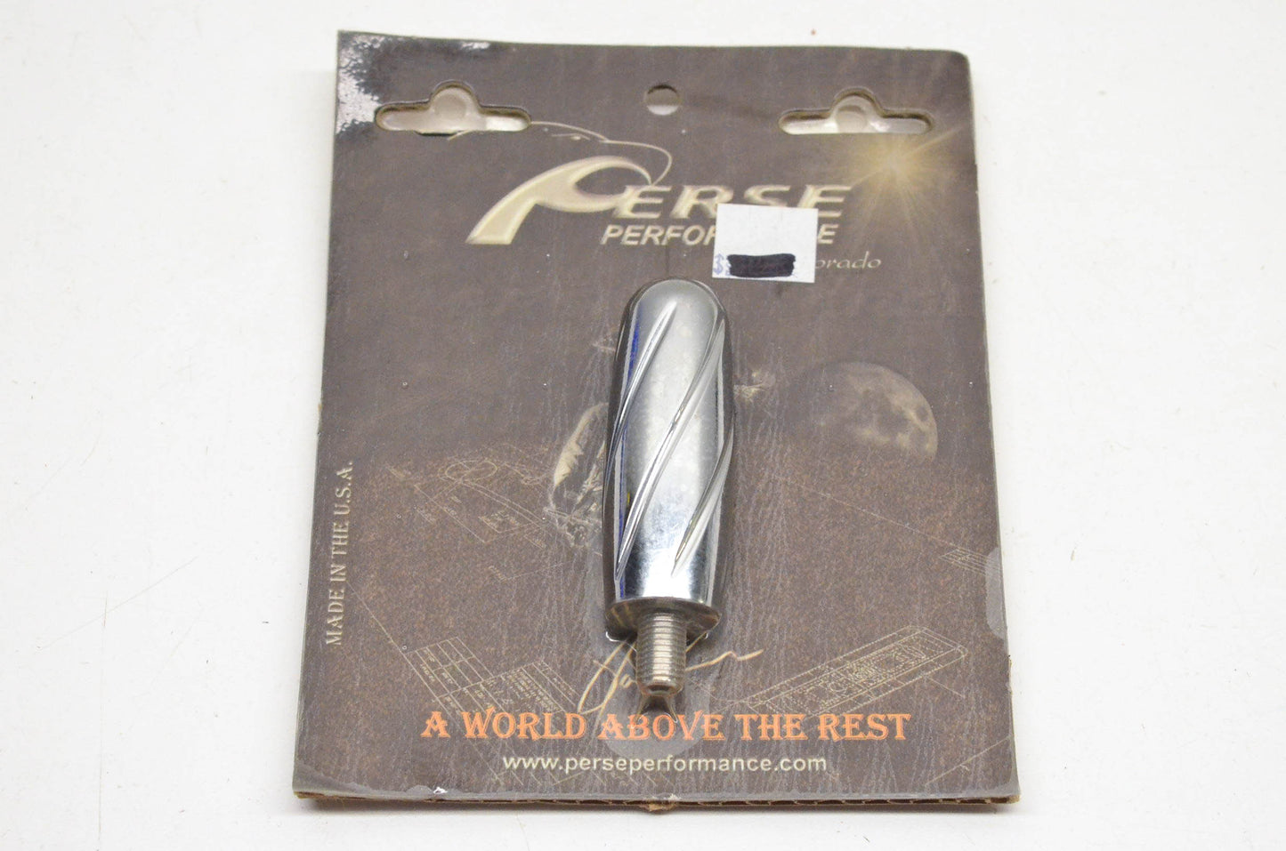 Perse Performance 1904-0009, 3-022-1 Spiral Chrome Shifter Peg NOS