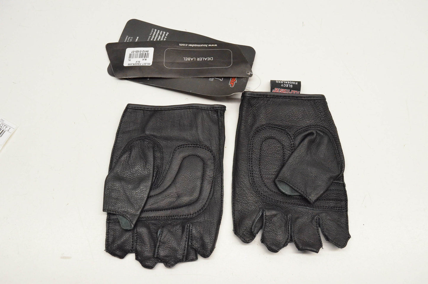 Tourmaster 8412-0105-07 Select Fingerless Xlarge Gloves NOS