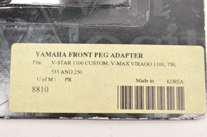 Kuryakyn 8810 Front Peg Adapter Kit NOS