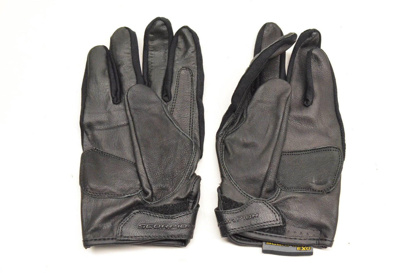 Scorpion G24-035 Short Cut Large Black Gloves NOS