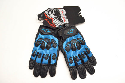 Alpinestars 3567414 Masai Black Blue Medium Gloves NOS