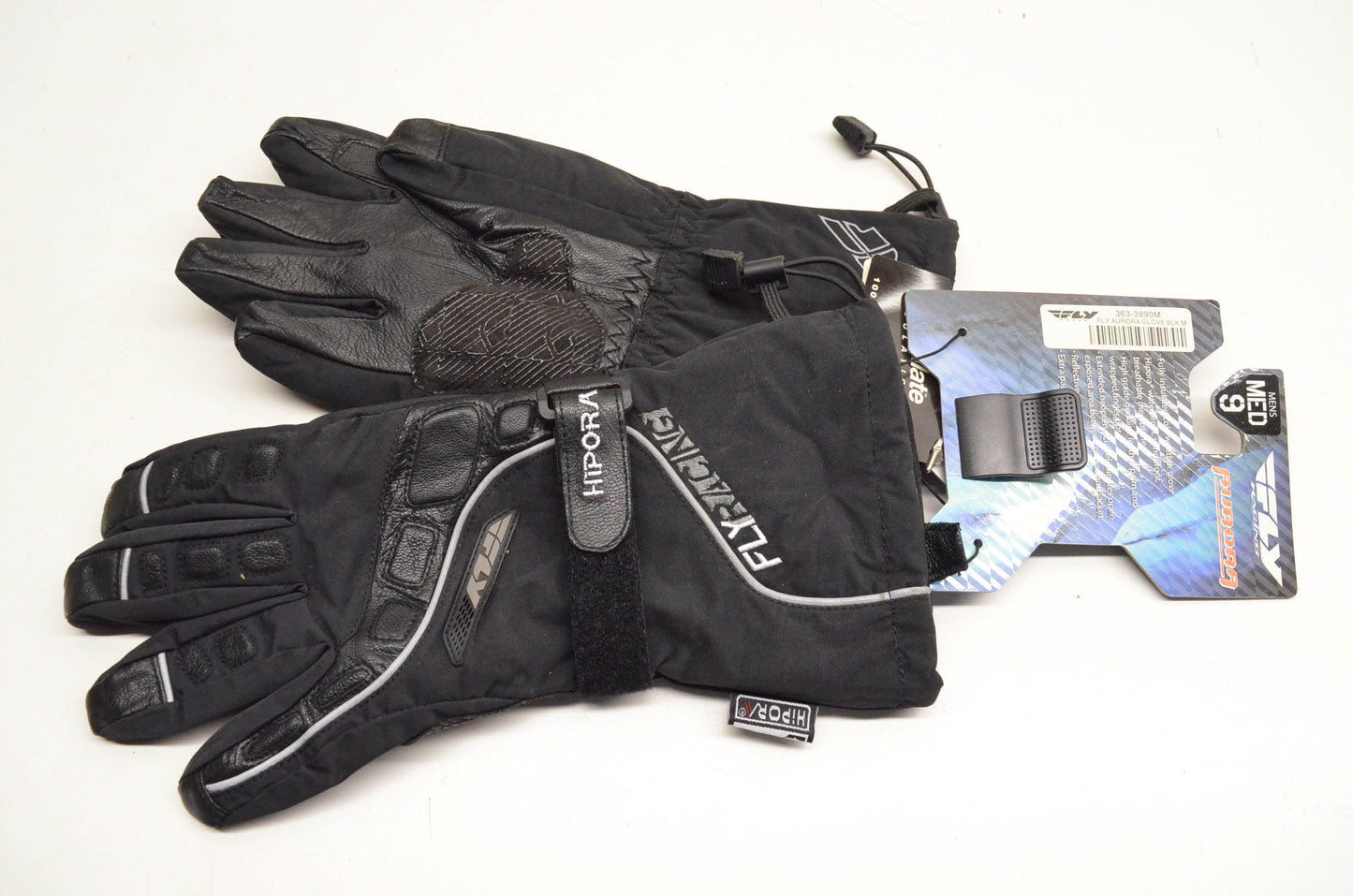 Fly 363-3890M Aurora Medium Black Gloves NOS