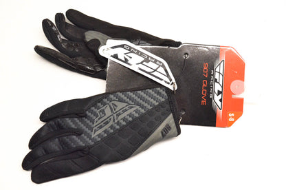 Fly 369-64008 907 Small Black Grey Gloves NOS