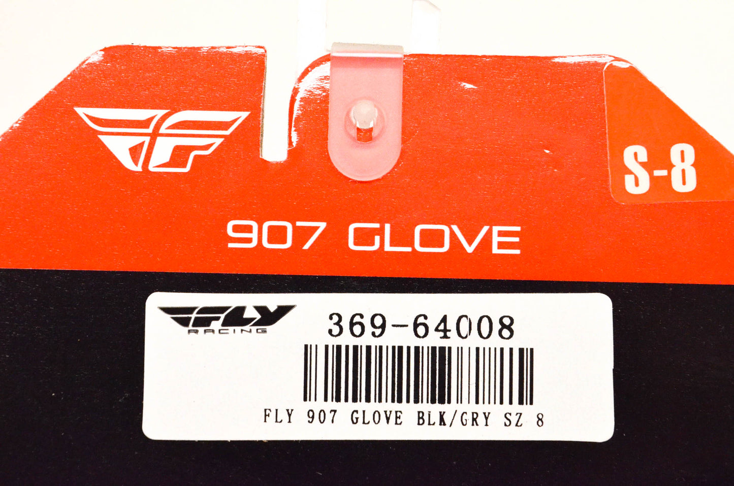 Fly 369-64008 907 Small Black Grey Gloves NOS