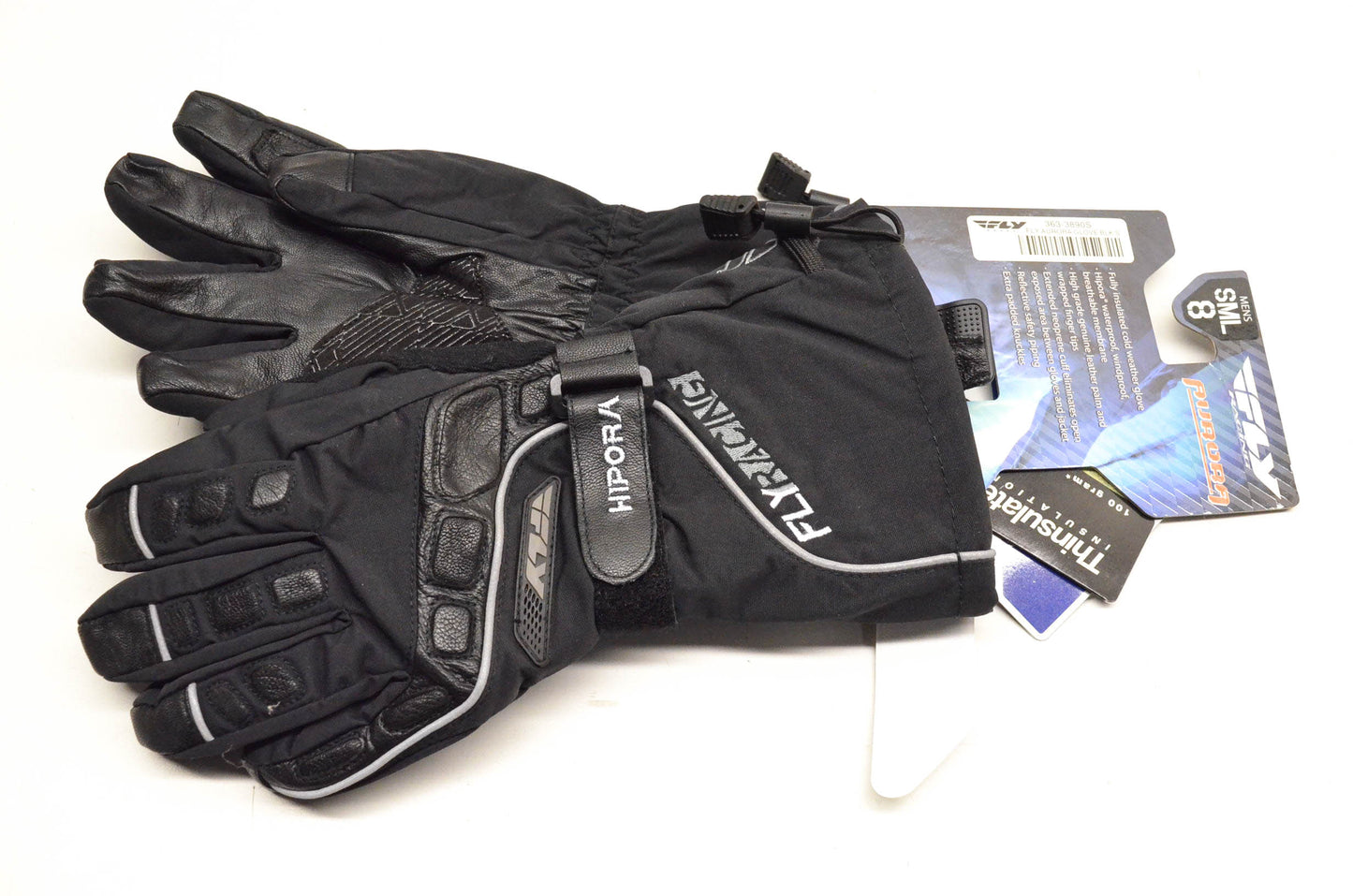 Fly 363-3890S Aurora Medium Black Gloves NOS