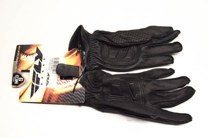 Fly 476-0020 Rumble Perforated Medium Black Gloves NOS