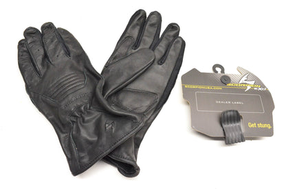 Scorpion G14-035 Exo Full Cut Large Black Gloves NOS