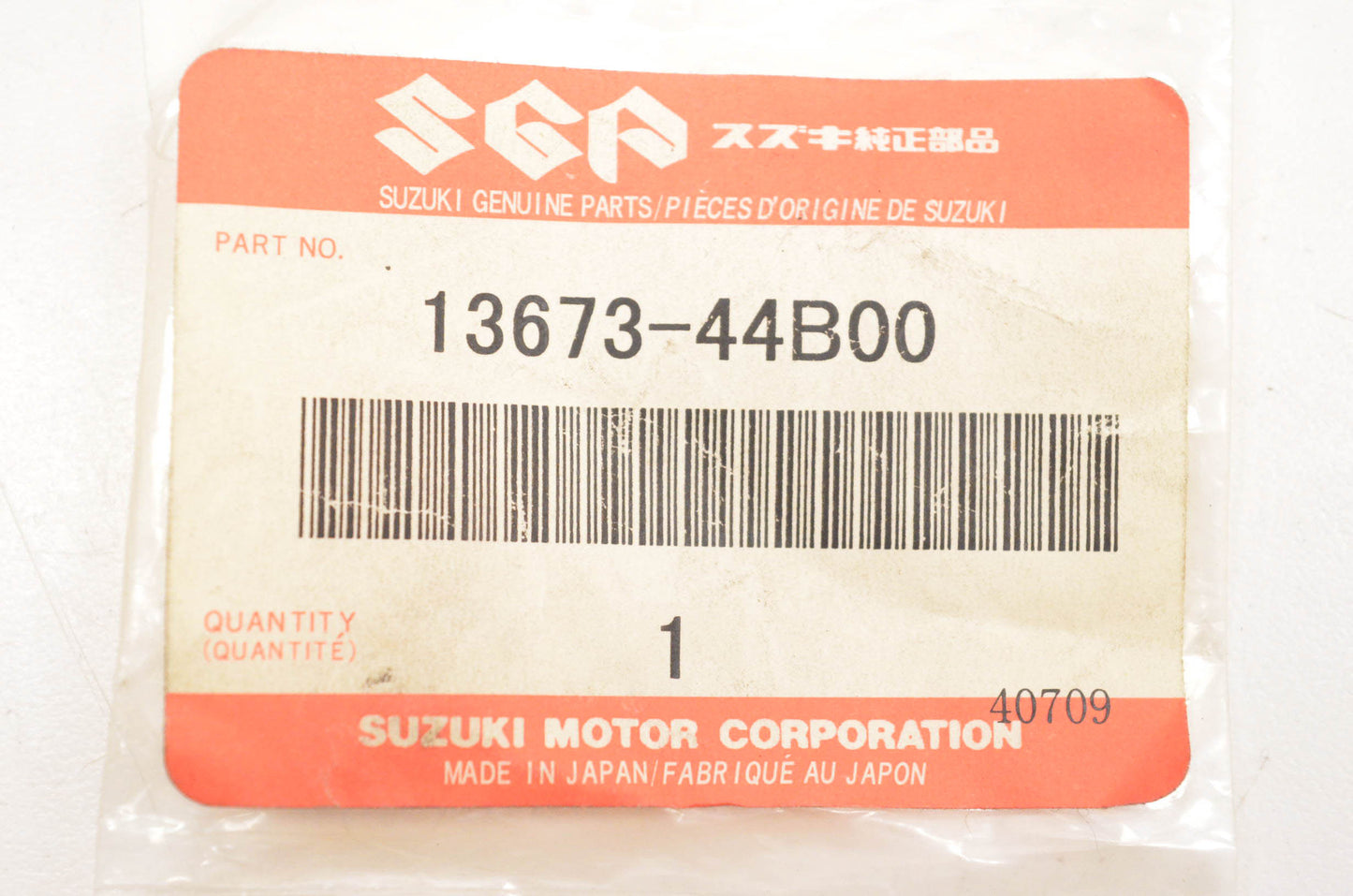 New OEM Suzuki 13673-44B00 Seal NOS