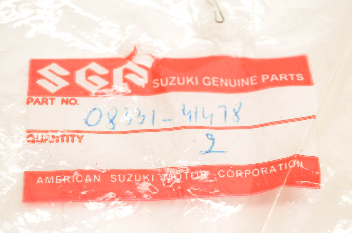 New OEM Suzuki 08331-41478 Circlips Qty 2 NOS