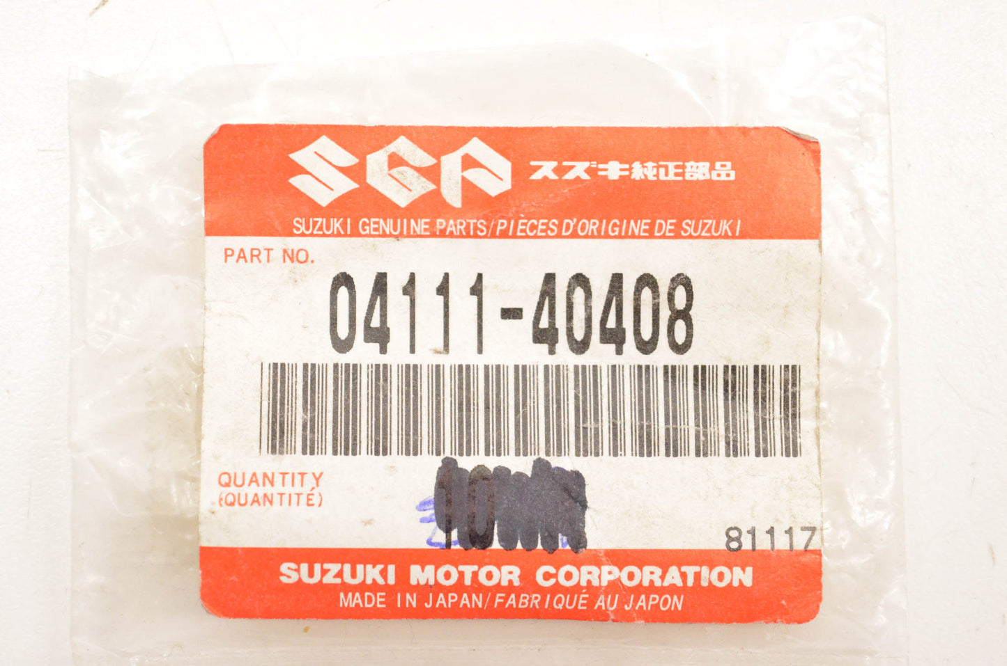 New OEM Suzuki 04111-40408 Cotter Pins Qty 9 NOS