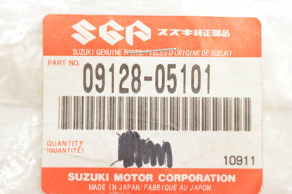 New OEM Suzuki 09128-05101 Lock Plate Screw NOS
