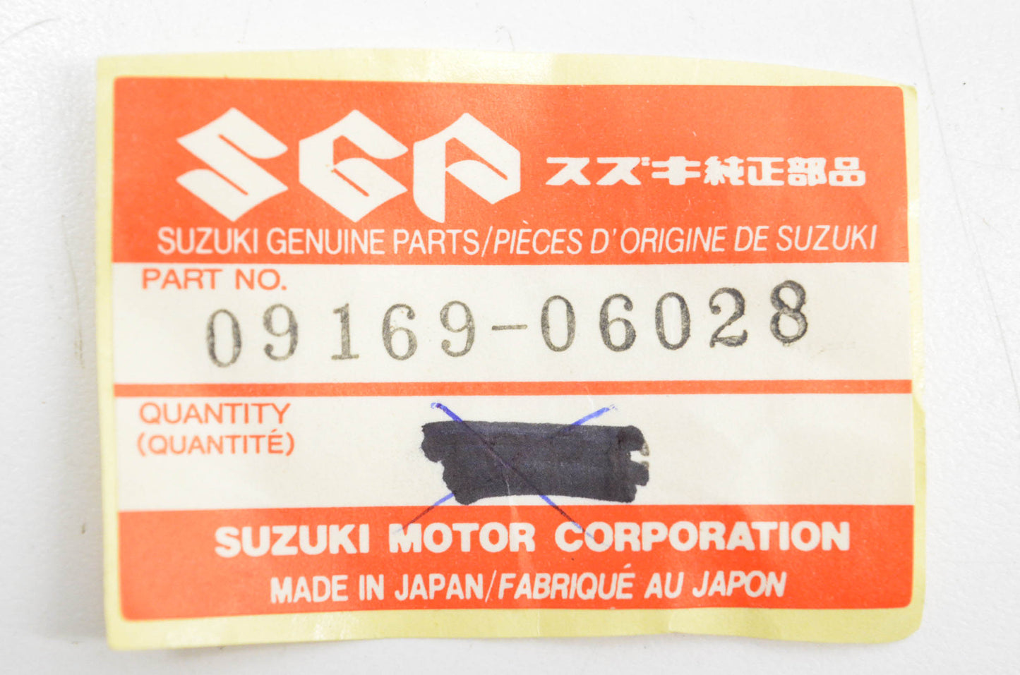 New OEM Suzuki 09169-06028 Washers Qty 2 NOS