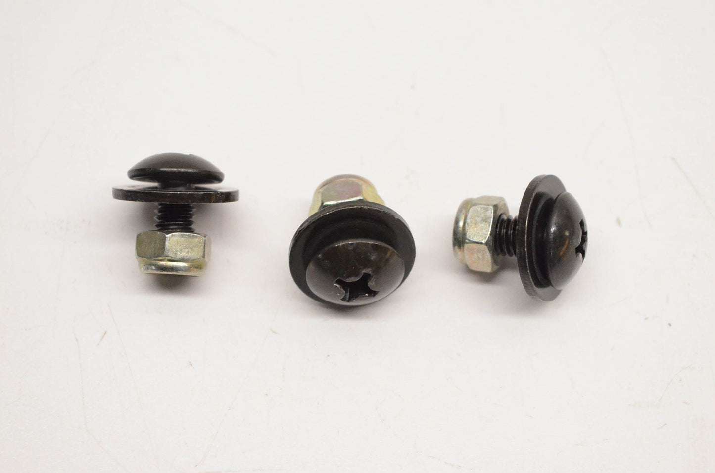 New OEM Suzuki 09136-06004 Screws With Washer And Nut Qty 3 NOS