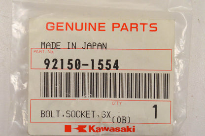 New OEM Kawasaki 92150-1554 Socket Bolt NOS