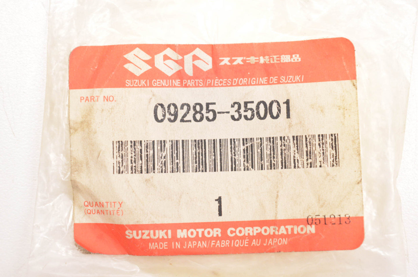 New OEM Suzuki 09285-35001 Oil Seal NOS