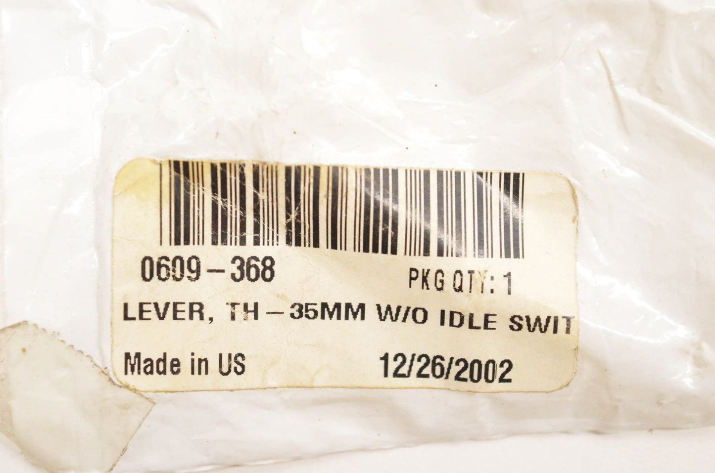 New OEM Arctic Cat 0609-368 Throttle Lever 35mm NOS