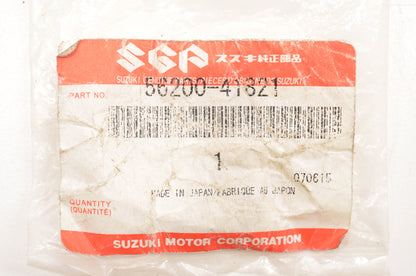 New OEM Suzuki 56200-41821 Heavy Weighted Black Bar End NOS