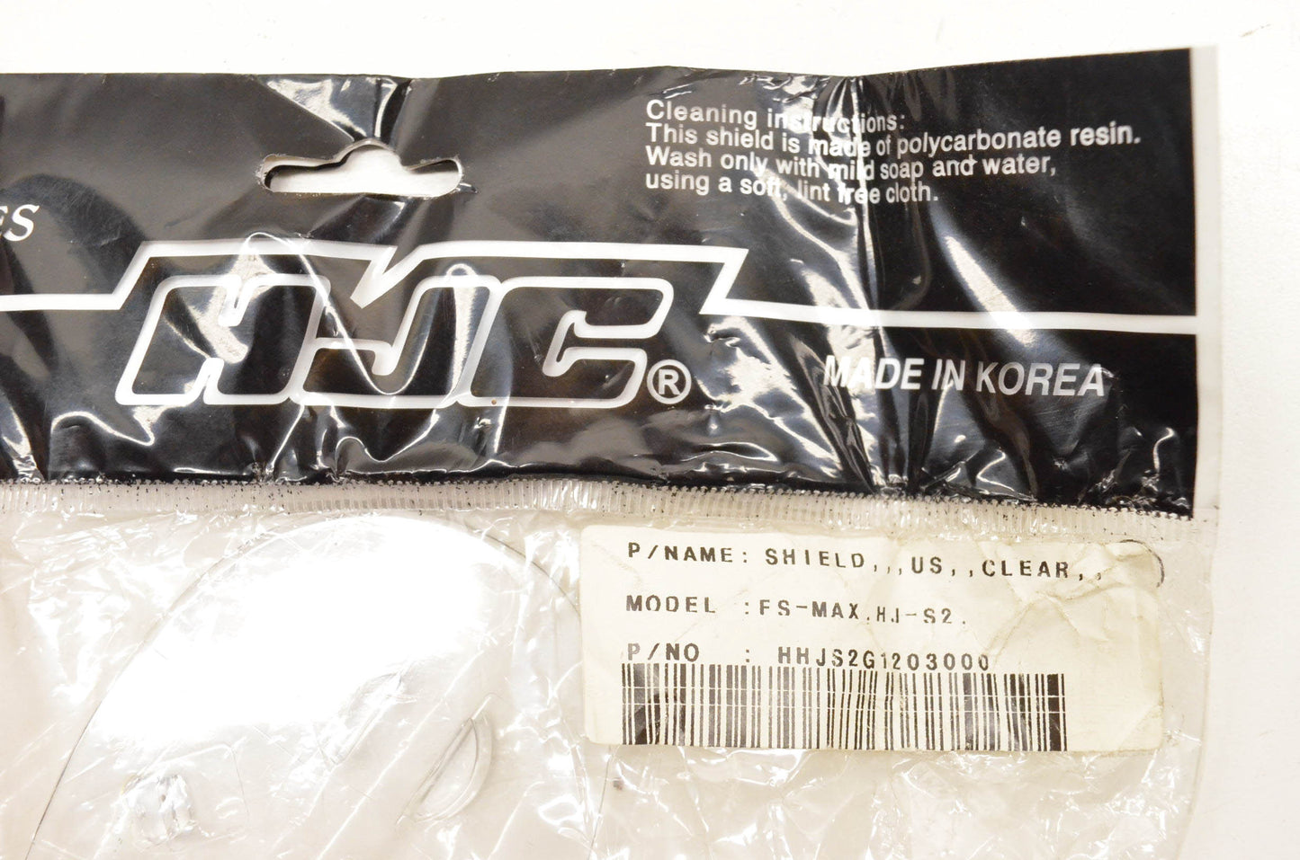 HJC HHJS2G1203000, 19-018 HJ-09 Anti Fog Clear Shield NOS