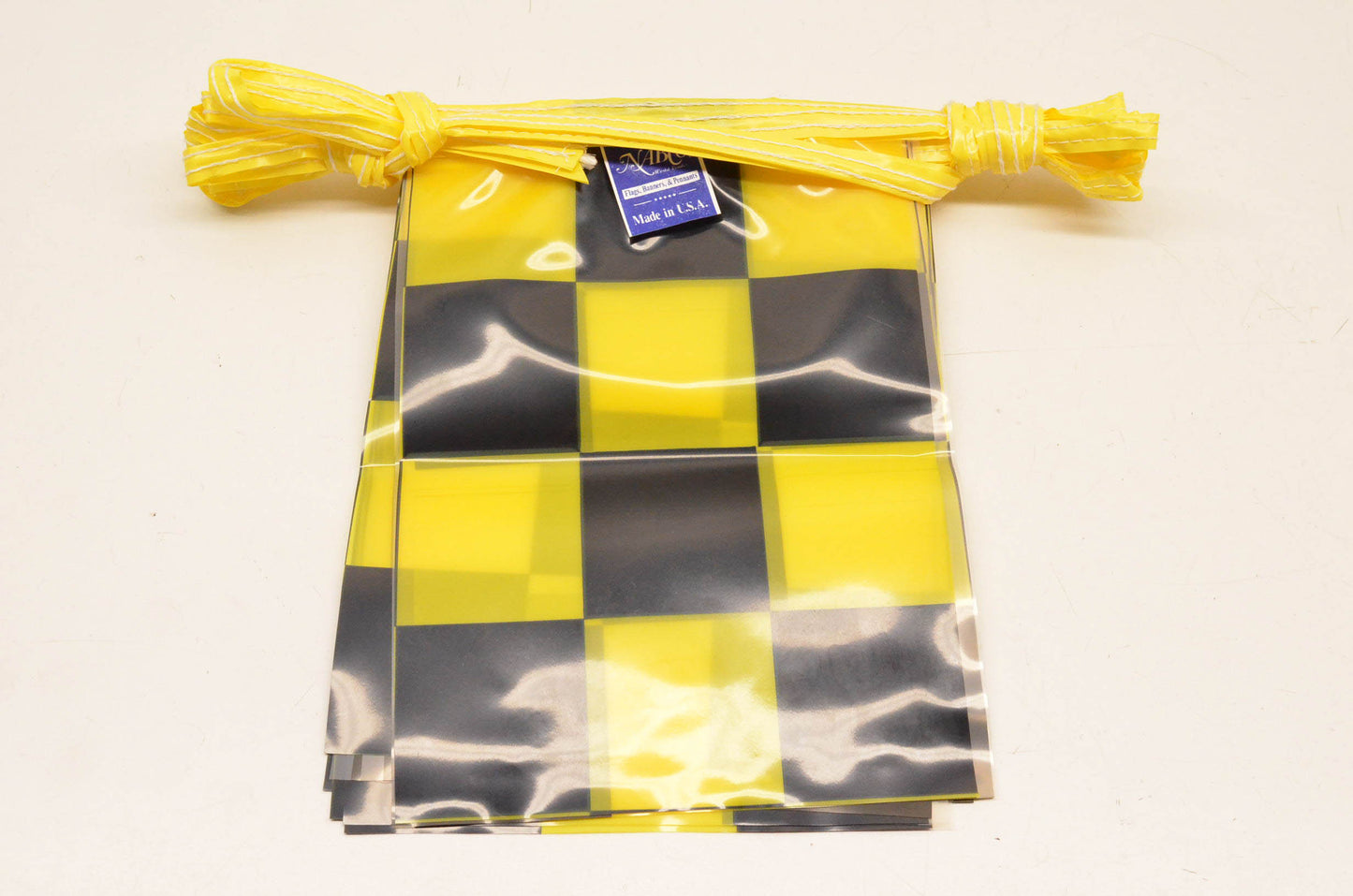 Nabco PR30K Black And Yellow Checkered Flag String NOS