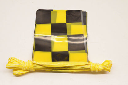 Nabco PR30K Black And Yellow Checkered Flag String NOS