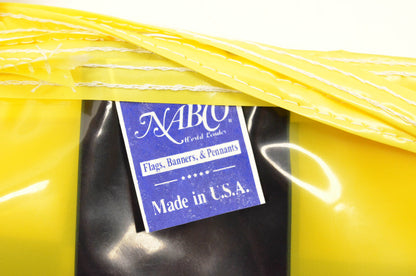 Nabco PR30K Black And Yellow Checkered Flag String NOS