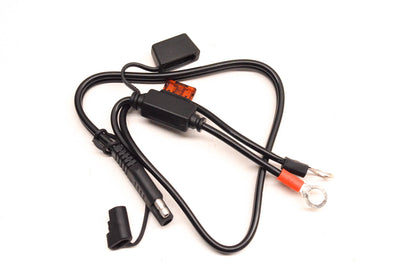 ZootFresh 2 Pin SAE Battery Charging Cable With 7.5A Inline Fuse NOS
