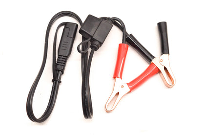 Aftermarket 2 Pin Battery Charging Cable With 7.5A Inline Fuse NOS