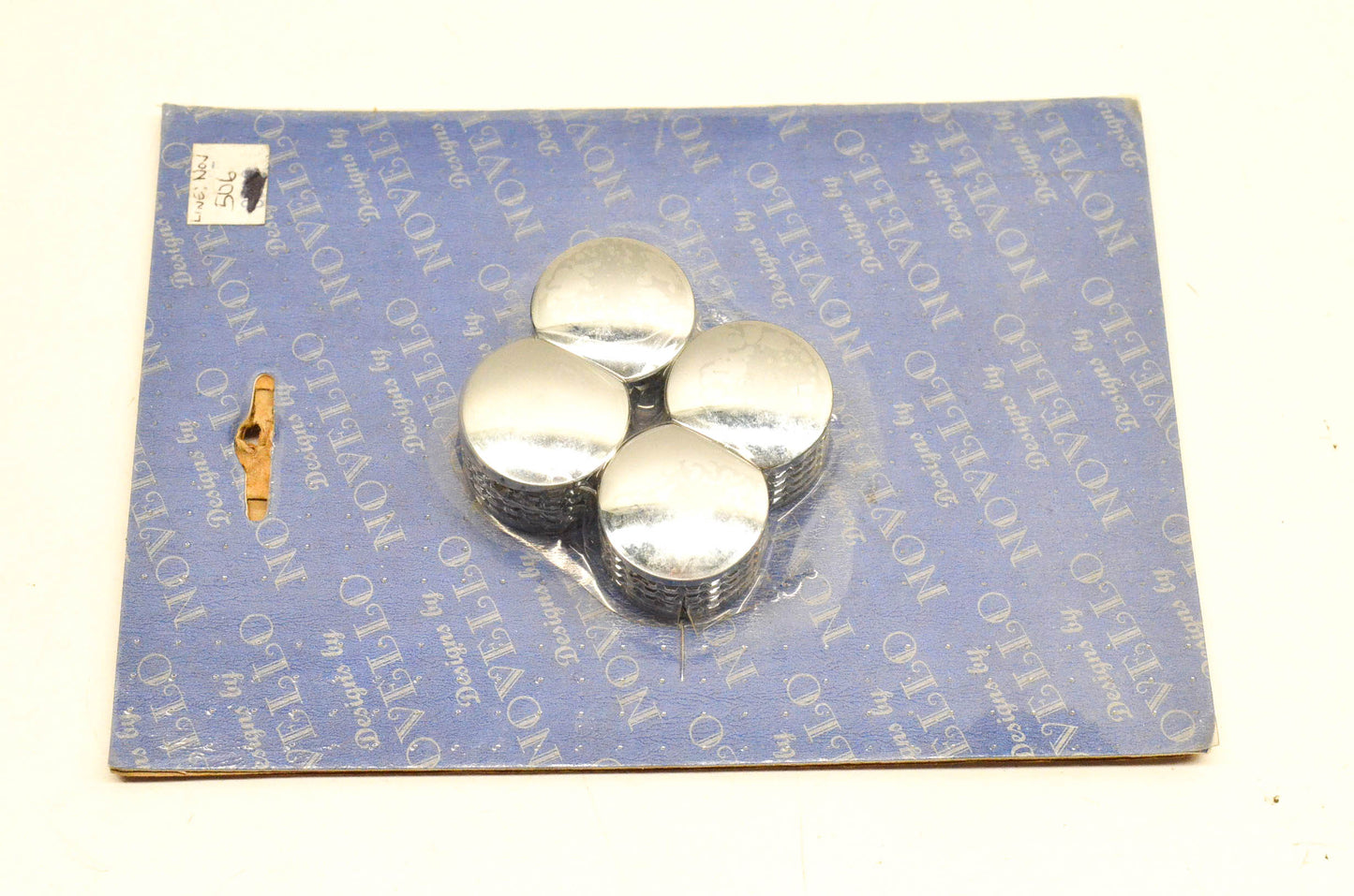 Novello Chrome Bolt Head Cover Kit NOS