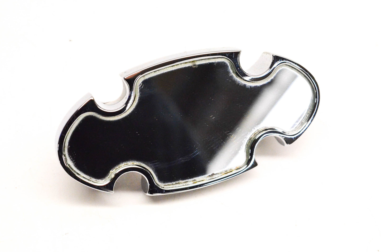 Wicked Image Chrome Billet Screw On Mirror NOS