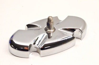 Wicked Image Chrome Billet Screw On Mirror NOS