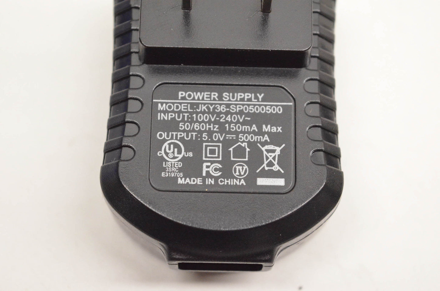 Aftermarket JKY36-SP0500500 AC Power Supply Adapter With USB Plug NOS