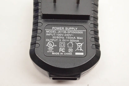 Aftermarket JKY36-SP0500500 AC Power Supply Adapter With USB Plug NOS