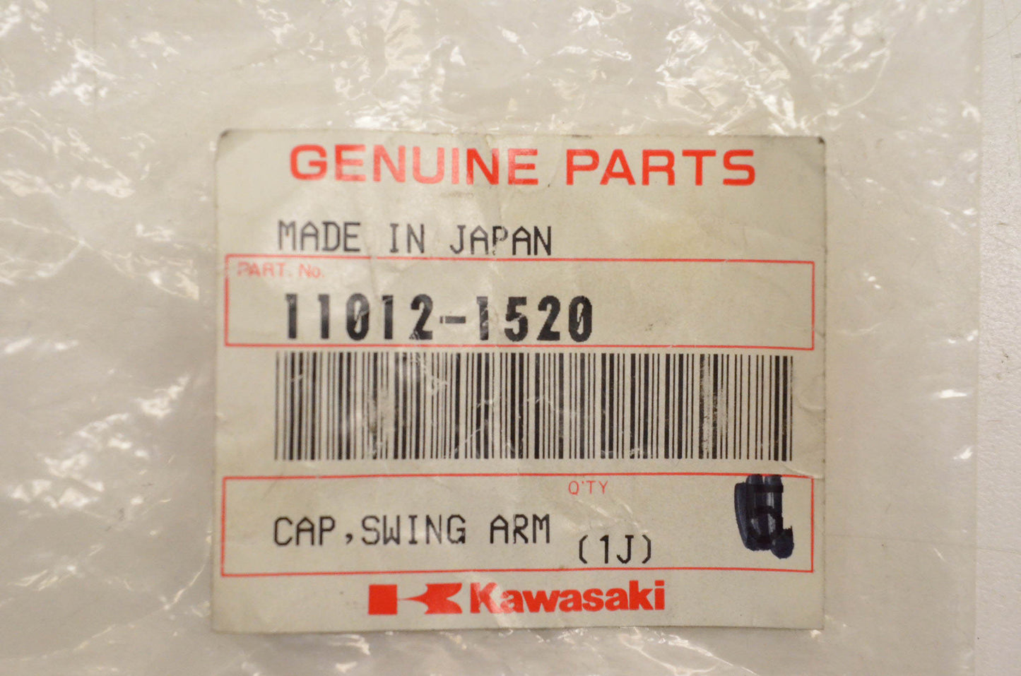 New OEM Kawasaki 11012-1520 Swingarm Cap NOS