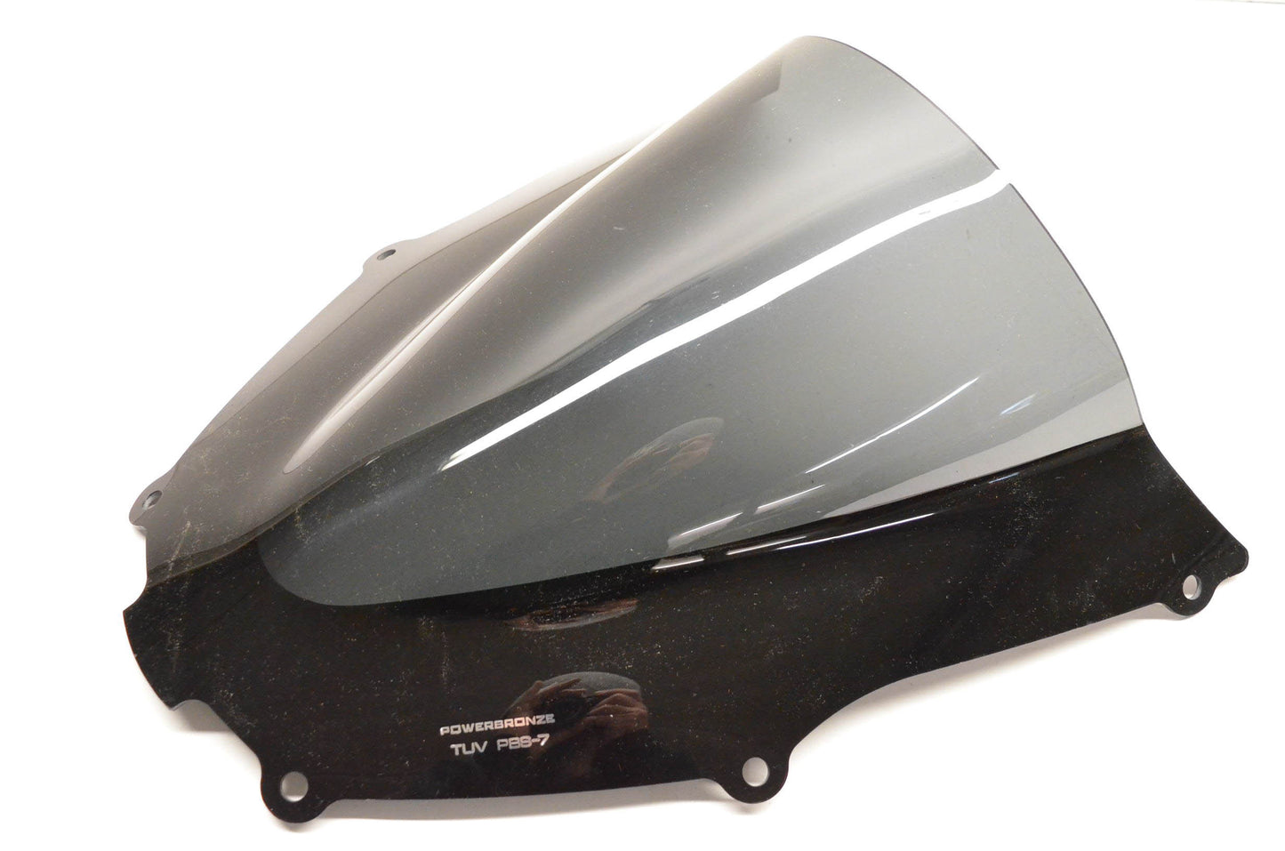 Powerbronze TUV PBS-7 Dark Tint Airflow Double Bubble Windscreen NOS