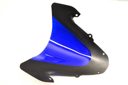 Aftermarket Double Bubble Blue And Black Windscreen NOS
