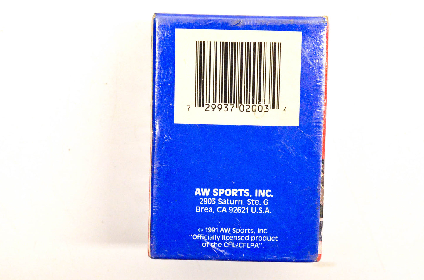 AW Sports All World Canadian Football Trading Cards 1991 NOS