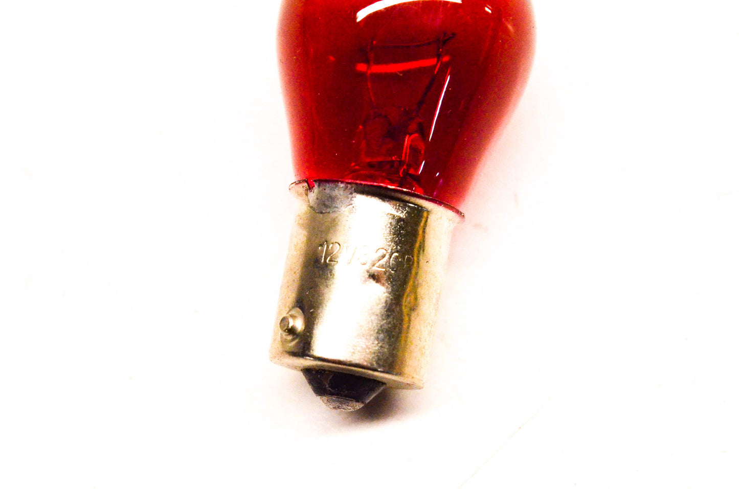 Aftermarket 12v 320p Red Turn Signal Bulb NOS