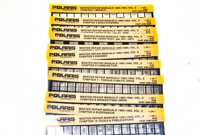 OEM Polaris 9912325 1985-1994 Master Repair Manual Volume 2 Microfiche