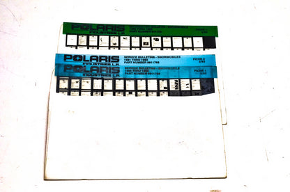 OEM Polaris 1985-1993 Information And 1985-1990 Service Bulletin Microfiche