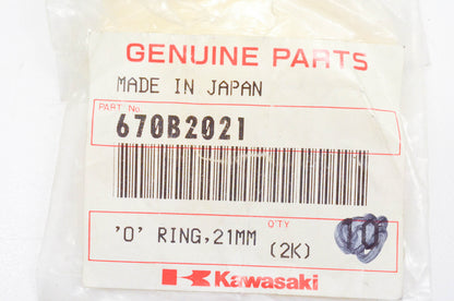 New OEM Kawasaki 670B2021 O Ring NOS
