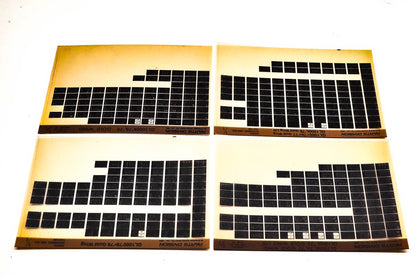 OEM Honda Gold Wing GL1000/L Microfiche Lot Of 4