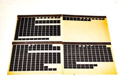 OEM Honda Gold Wing GL1100 I/A Microfiche Lot Of 4