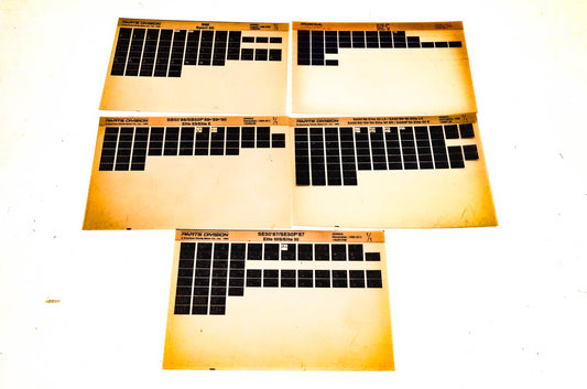 OEM Honda 14GR1HM S65 SE50/P SB50/P SA50/P Microfiche Lot Of 5