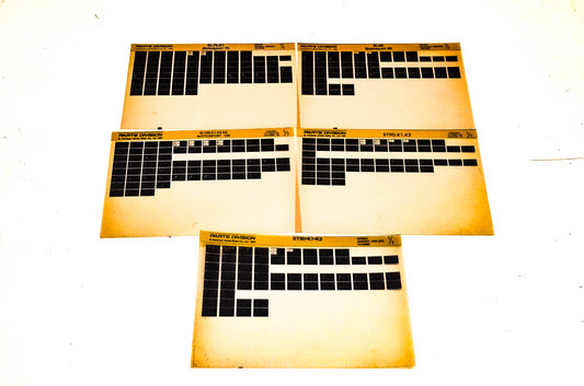 OEM Honda 131181M SL70 SL100 ST90 SL90 Microfiche Lot Of 5