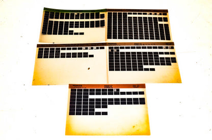 OEM Honda VT600C/CD VTR250 VT500C/FT Microfiche Lot Of 5