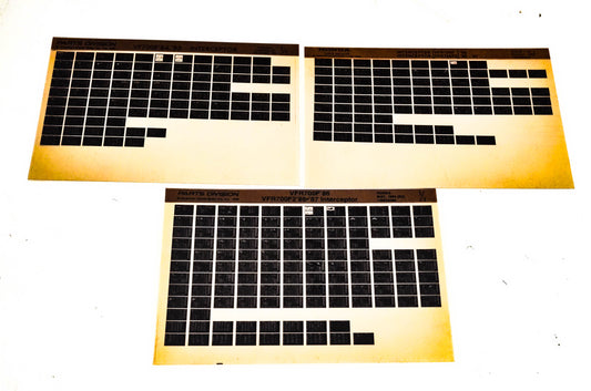 OEM Honda VF700F VFR700F VFR700F2 Microfiche Lot Of 3