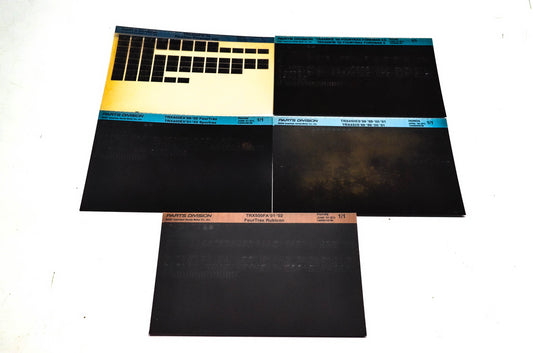 OEM Honda TRX400/EX/FW TRX450FE/FM/ES/S TRX500FA Microfiche Lot Of 5