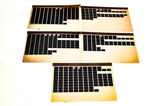 OEM Honda 14429ZEA-AH XR500/R XL500S/R Microfiche Lot Of 5